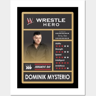 wwe card dominik mysterio Posters and Art